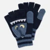 Gants En Maille Brodée