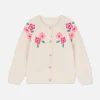 Gilet à Fleurs Brodées