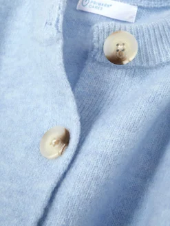 Gilet Boutonné à Col Ras-du-cou