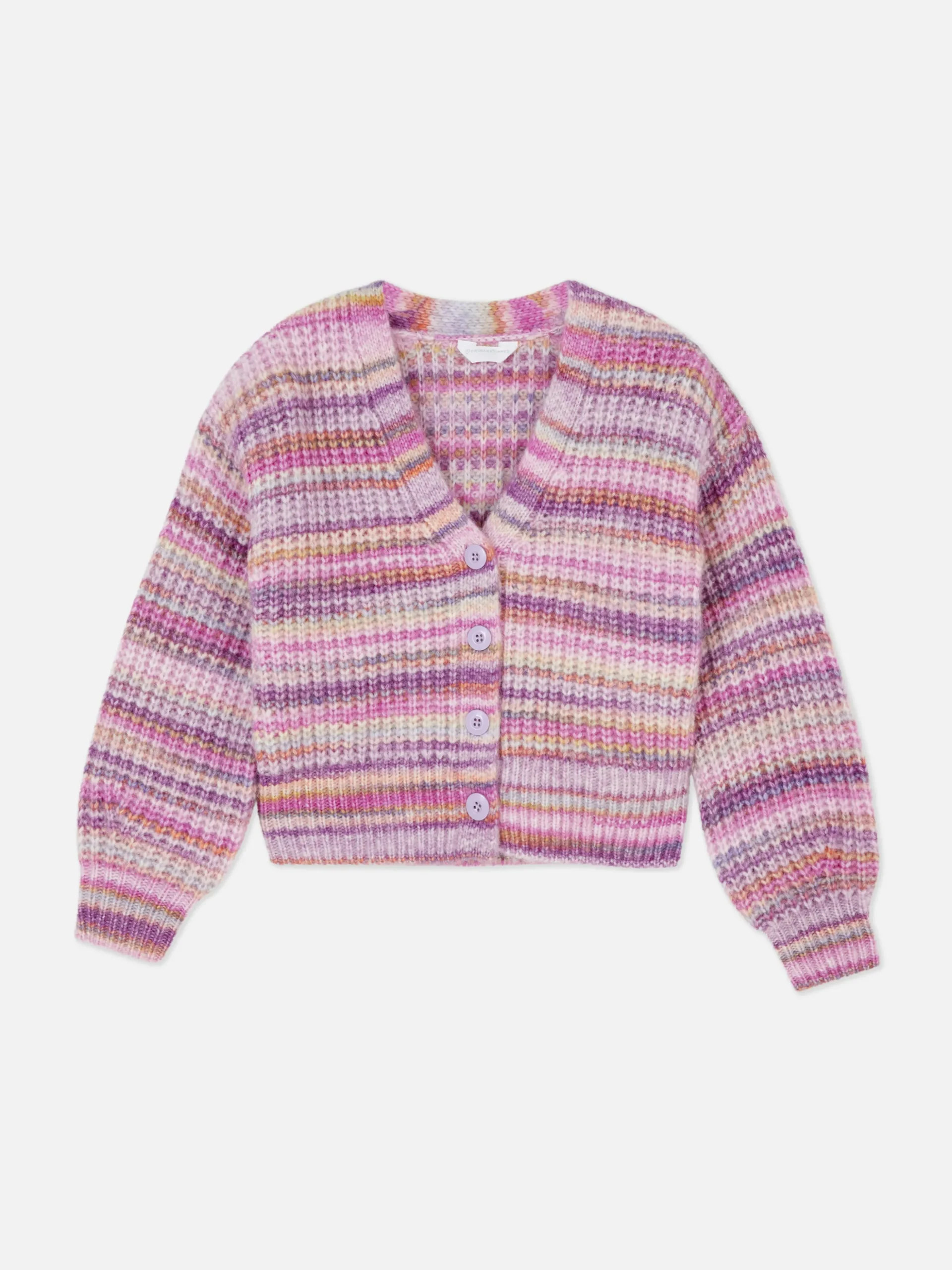Gilet Boutonné à Rayures