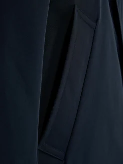 Imperméable Long à Boutonnage Simple