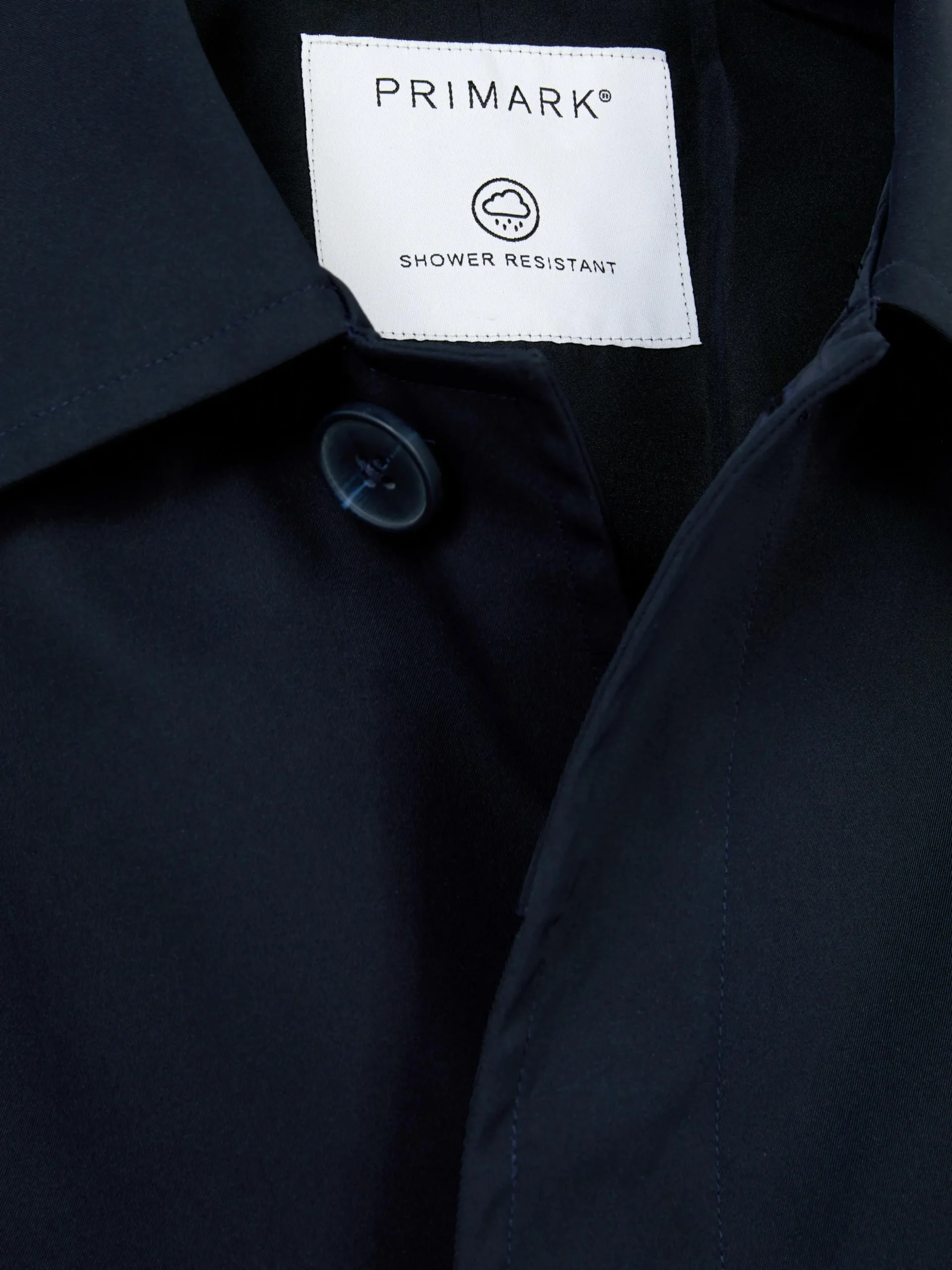 Imperméable Long à Boutonnage Simple