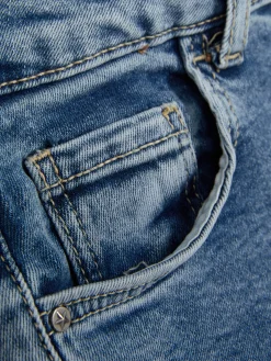 Jean Denim Cargo évasé