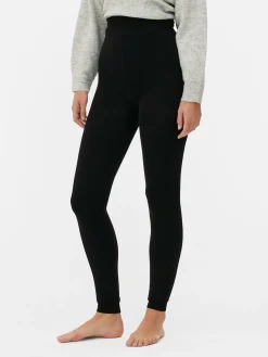 Legging En Velours à Doublure Duveteuse