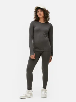 Legging Long De Sport Sans Couture