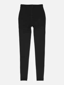 Legging Taille Haute à Doublure Duveteuse