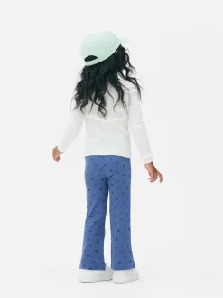 Legging évasé Côtelé