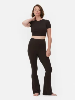 Legging évasé En Tissu Ultra-doux Rita Ora