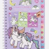 Livre D'autocollants Numérotés Licorne
