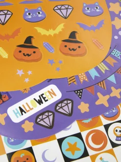 Lot De 500 Autocollants Halloween