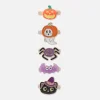 Lot De 5 Bagues Phosphorescentes Halloween