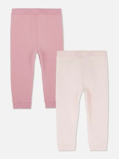 Lot De 2 Bas De Jogging à Revers Avec Cordon De Serrage