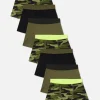 Lot De 7 Boxers Camouflage