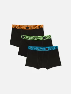 Lot De 3 Caleçons à Taille De Couleur Vive