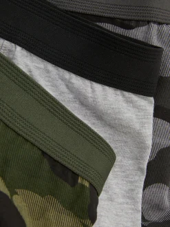 Lot De 3 Caleçons Camouflage En Coton Majoritaire