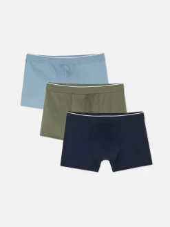 Lot De 3 Caleçons De Couleurs Variées