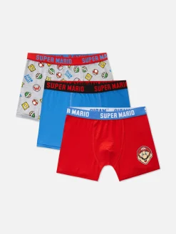 Lot De 3 Caleçons Super Mario