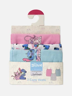 Lot De 3 Caracos Disney Stitch