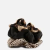 Lot De 3 Chouchous En Satin à Imprimé Animalier