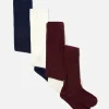 Lot De 3 Collants Côtelés Essential