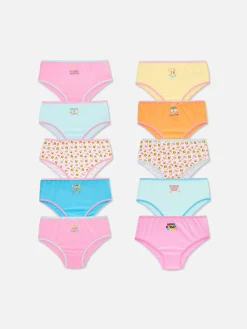 Lot De 10 Culottes à Imprimé Emoji