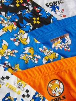 Lot De 6 Culottes Sonic Le Hérisson
