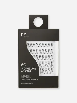 Lot De 60 Faux Cils Individuels PS...