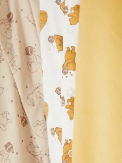 Lot De 3 Grenouillères Disney Winnie L'ourson