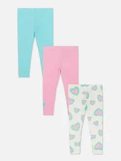Lot De 3 Leggings à Motifs Variés