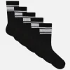 Lot De 5 Paires De Chaussettes De Sport à Rayures