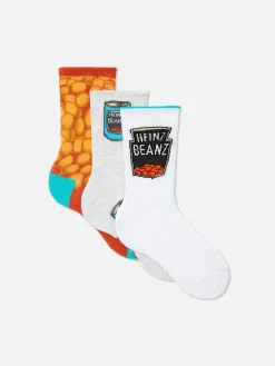 Lot De 3 Paires De Chaussettes Heinz Beans