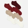 Lot De 7 Paires De Chaussettes Colorées Pour Baskets