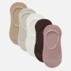 Lot De 5 Paires De Chaussettes Ton Sur Ton Texturées