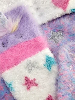Lot De 2 Paires De Chaussettes Chaudes Licorne
