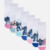 Lot De 7 Paires De Socquettes Disney Lilo & Stitch Angel