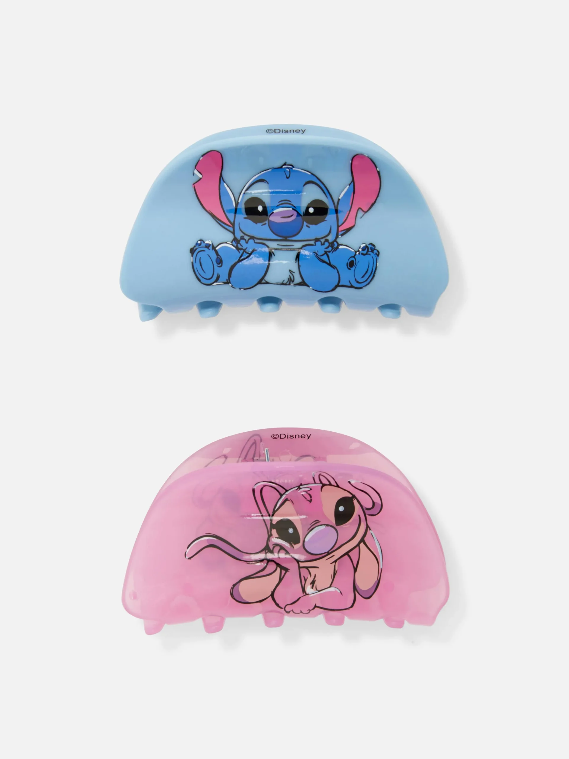 Lot De 2 Pinces à Cheveux Disney Lilo & Stitch