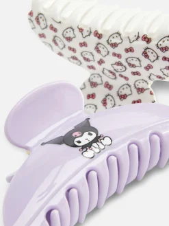 Lot De 2 Pinces à Cheveux Pieuvre Hello Kitty And Friends