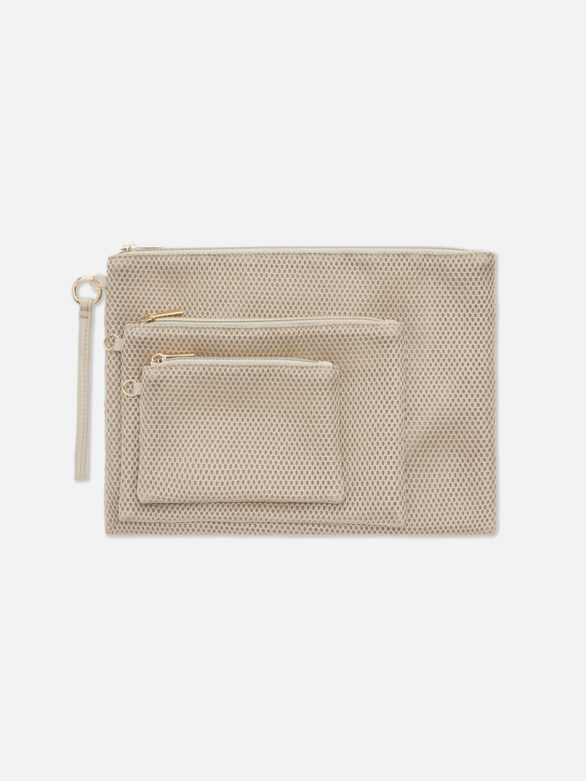 Lot De 3 Pochettes En Maille