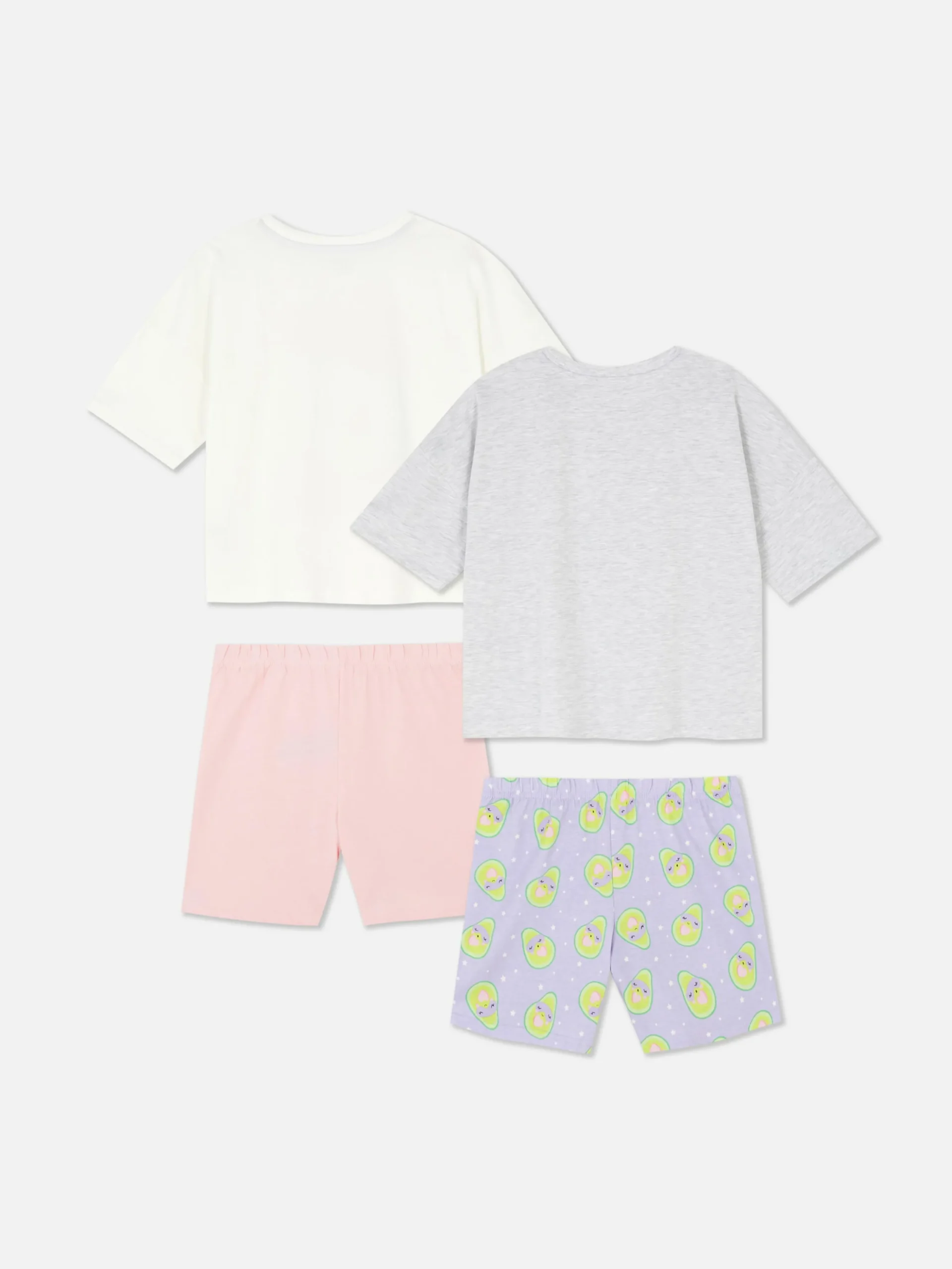 Lot De 2 Pyjamas Graphiques à Motif Avocat