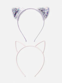 Lot De 2 Serre-tête Oreilles De Chat