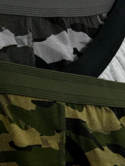 Lot De 3 Shortys Camouflage En Coton Majoritaire
