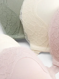 Lot De 3 Soutiens-gorge Push-up En Microfibre