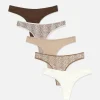 Lot De 5 Strings à Motifs Pour Tous Les Jours