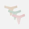 Lot De 3 Strings Bandeau En Dentelle
