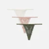 Lot De 3 Strings En Dentelle