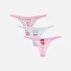 Lot De 3 Strings Hello Kitty