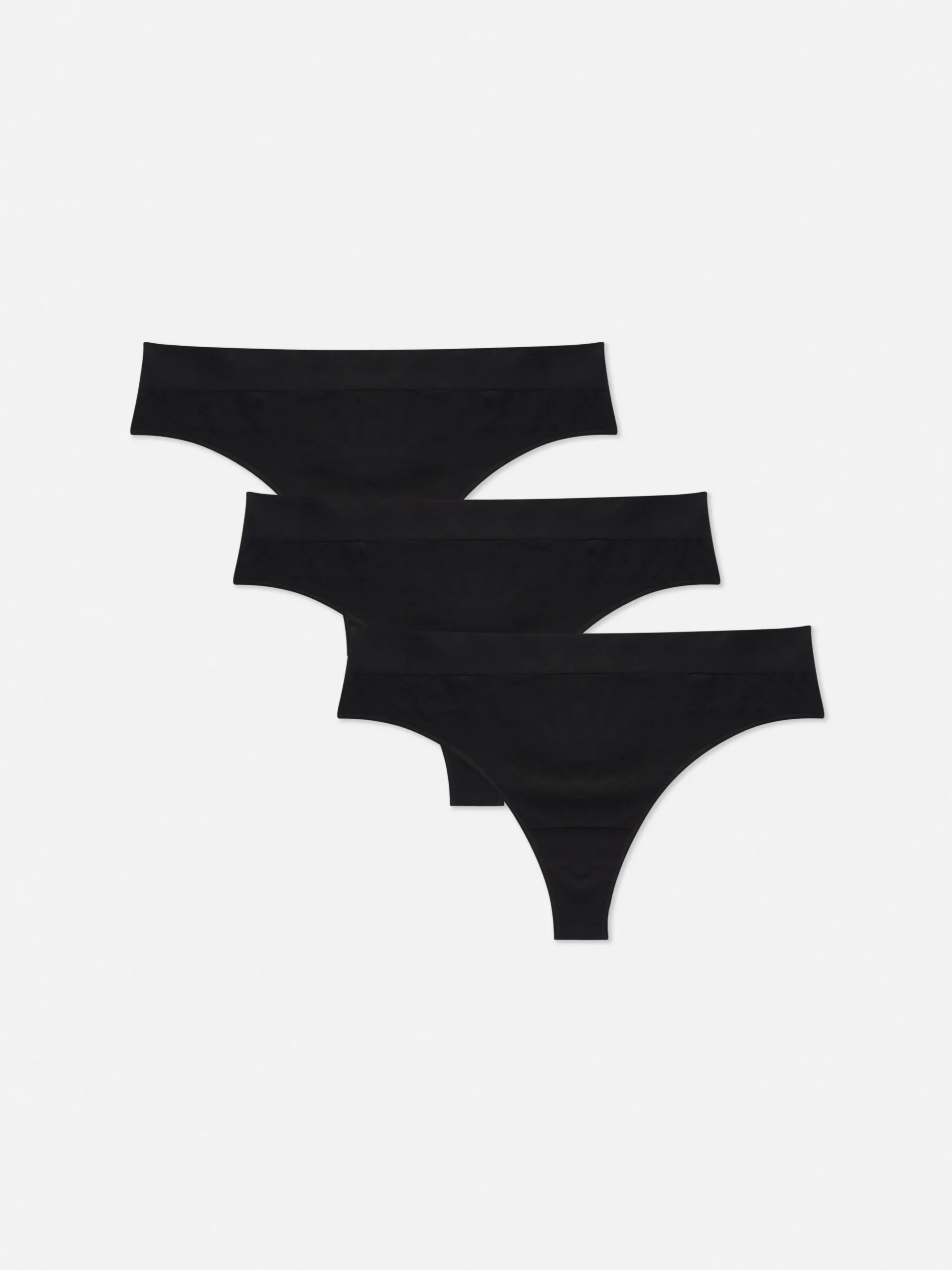 Lot De 3 Strings Sans Couture Essential