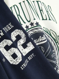 Lot De 2 T-shirts Courts