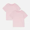 Lot De 2 T-shirts D'école à Manches Courtes