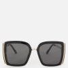 Lunettes De Soleil Oversize à Monture épaisse